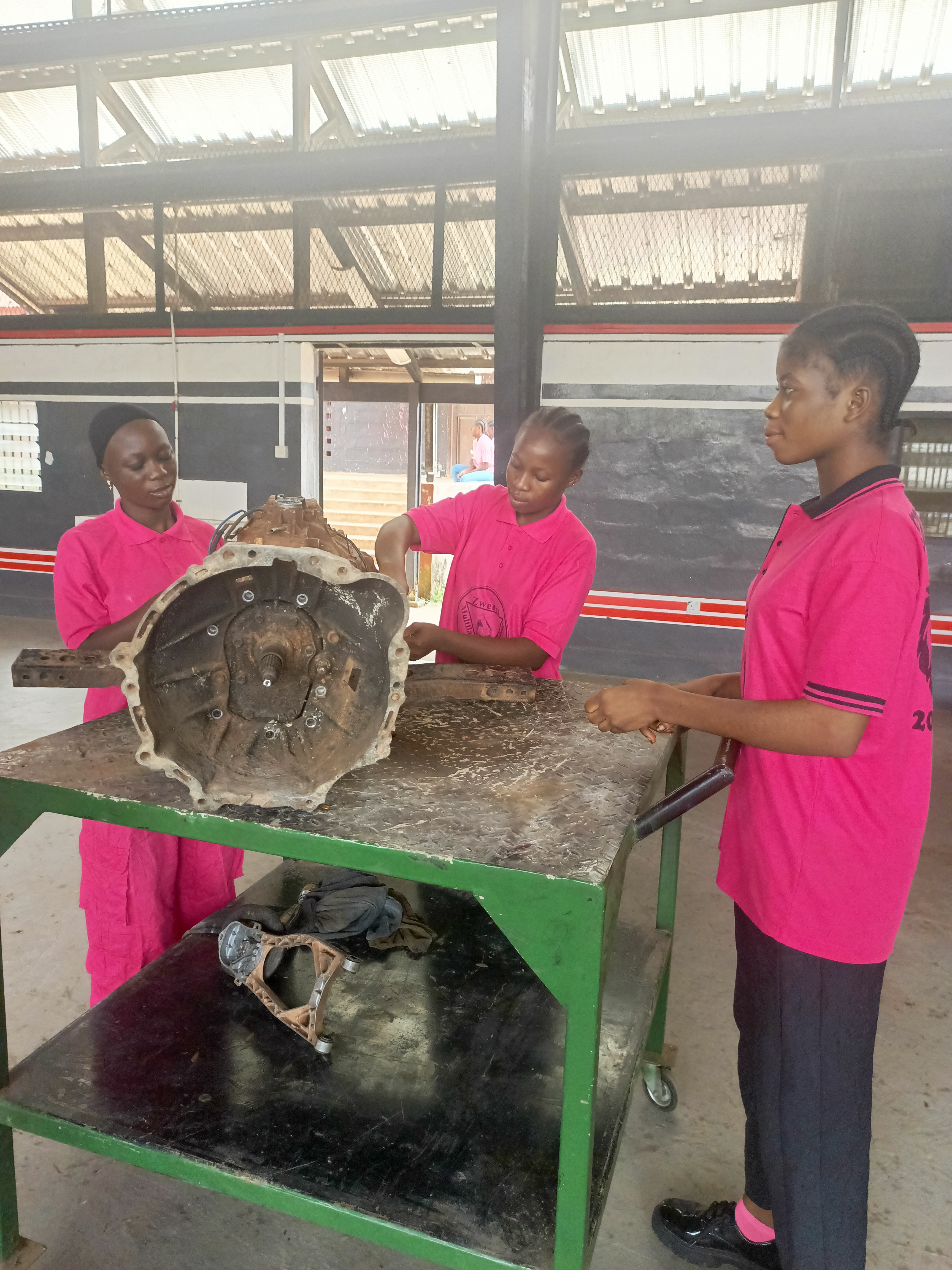 Students in the agriculture department